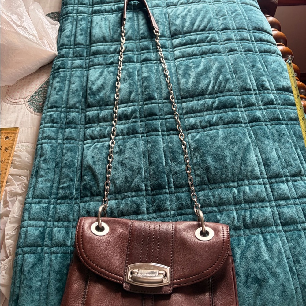 Cognac Leather crossbody bag